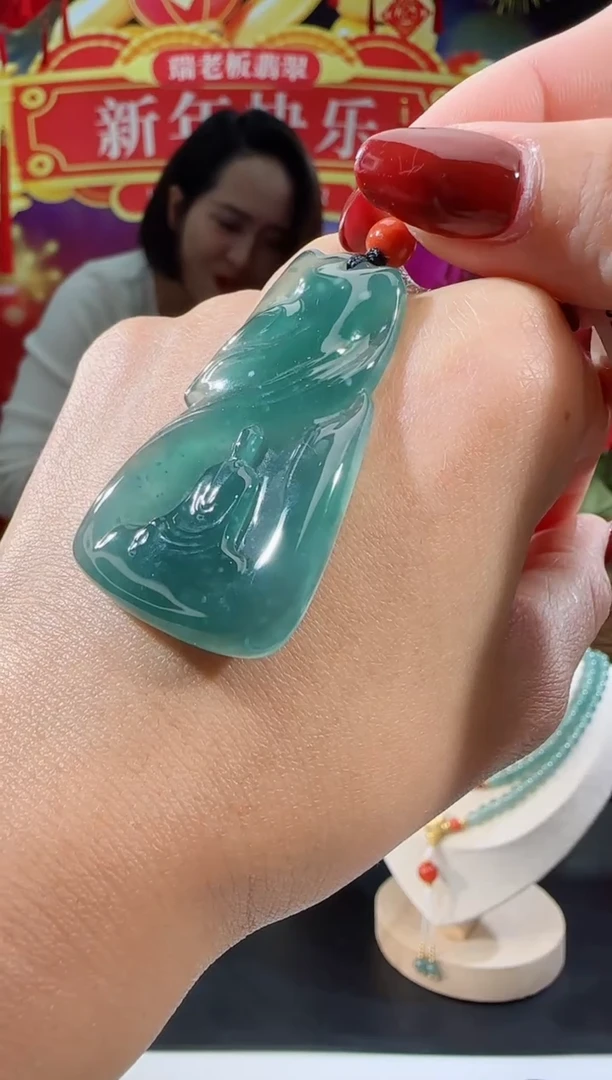 【闪购商品】翡翠吊坠(不含链)未镶嵌悟道多样性发一