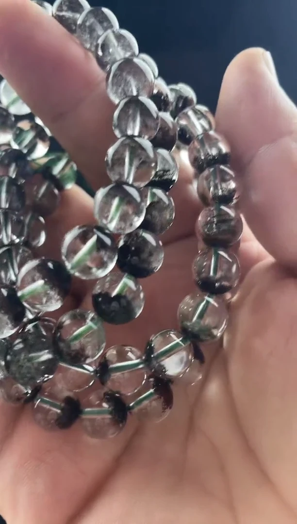 水晶手链未镶嵌绿幽灵手链多样性发一98