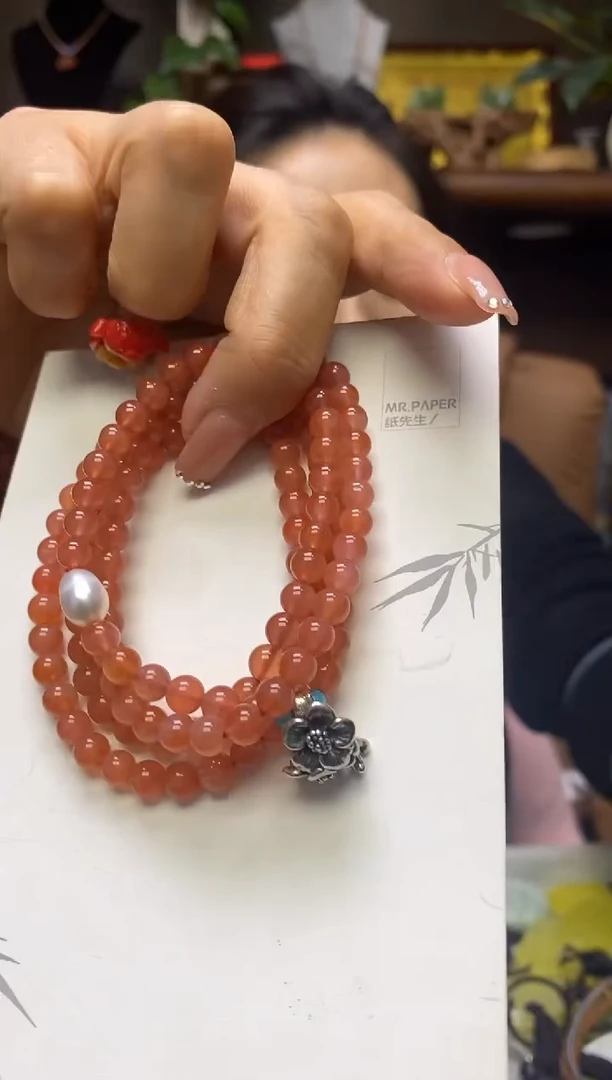 【闪购商品】玛瑙/玉髓手串未镶嵌多样性发货其中发一