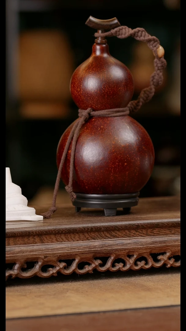 18号精品天然大漆酒葫芦一物一拍~