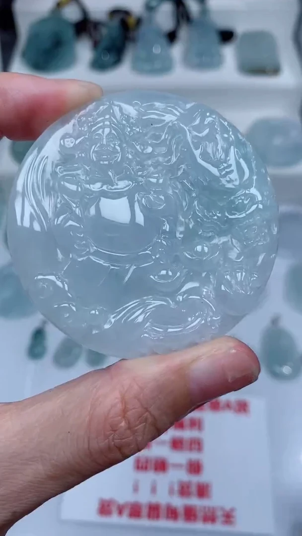 颈饰未镶嵌翡翠吊坠