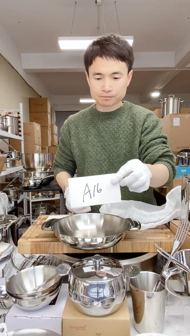 【闪购商品】A16 微瑕20cm双耳干锅碟