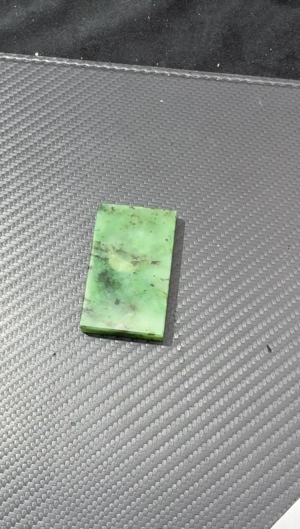 吊坠(不含链)未镶嵌和田玉新疆玛纳斯碧玉吊坠