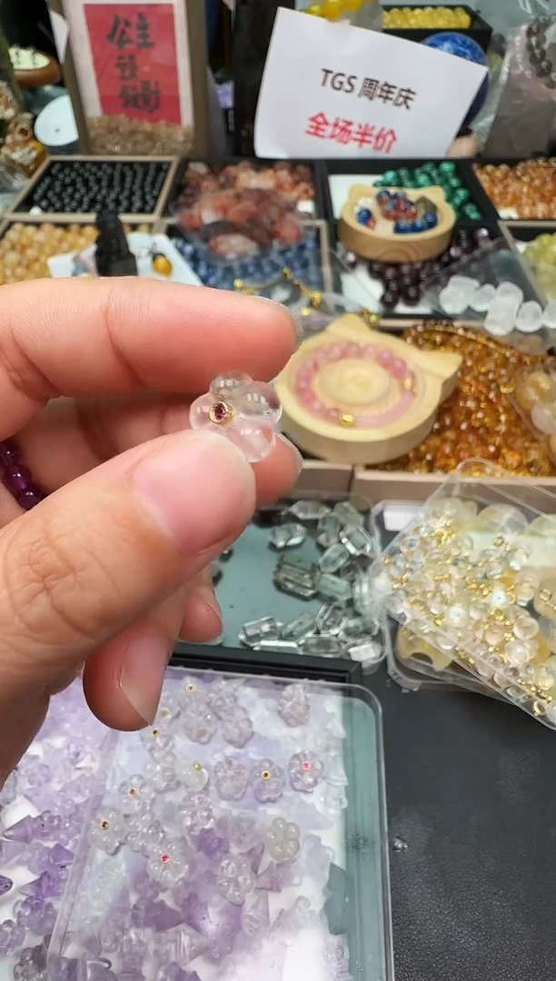 吊坠(不含链)未镶嵌水晶67多样性发其一/9.24/1个