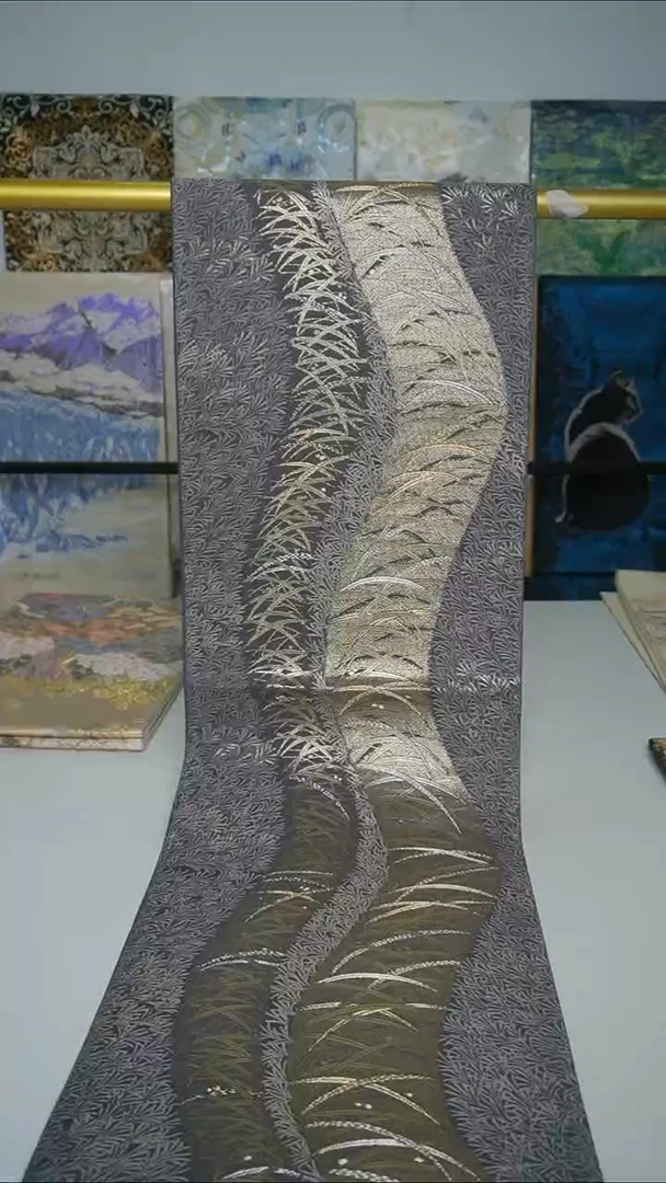 织绣织锦37秋草。