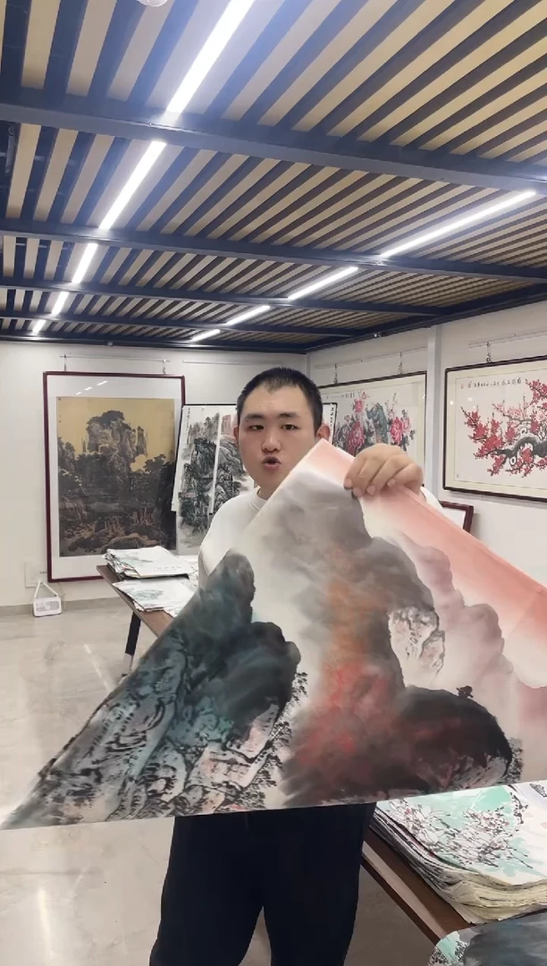 国画融易专属福利补贴-泼彩随机