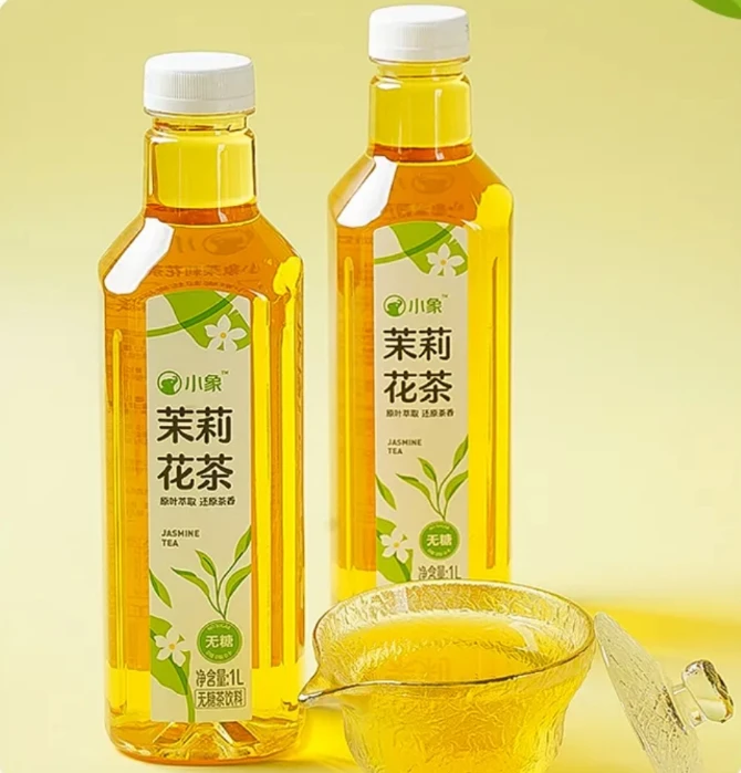 小象茉莉花茶饮料1L*4瓶（2026年5月到期）