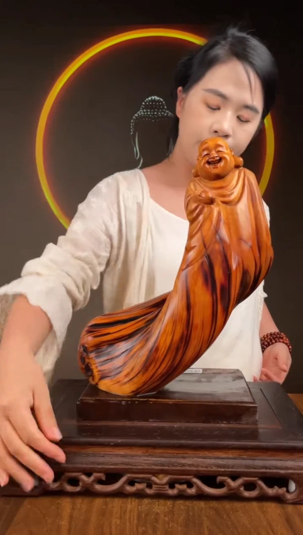 柏木（崖柏）手工摆件,先抢先得! 编号:259