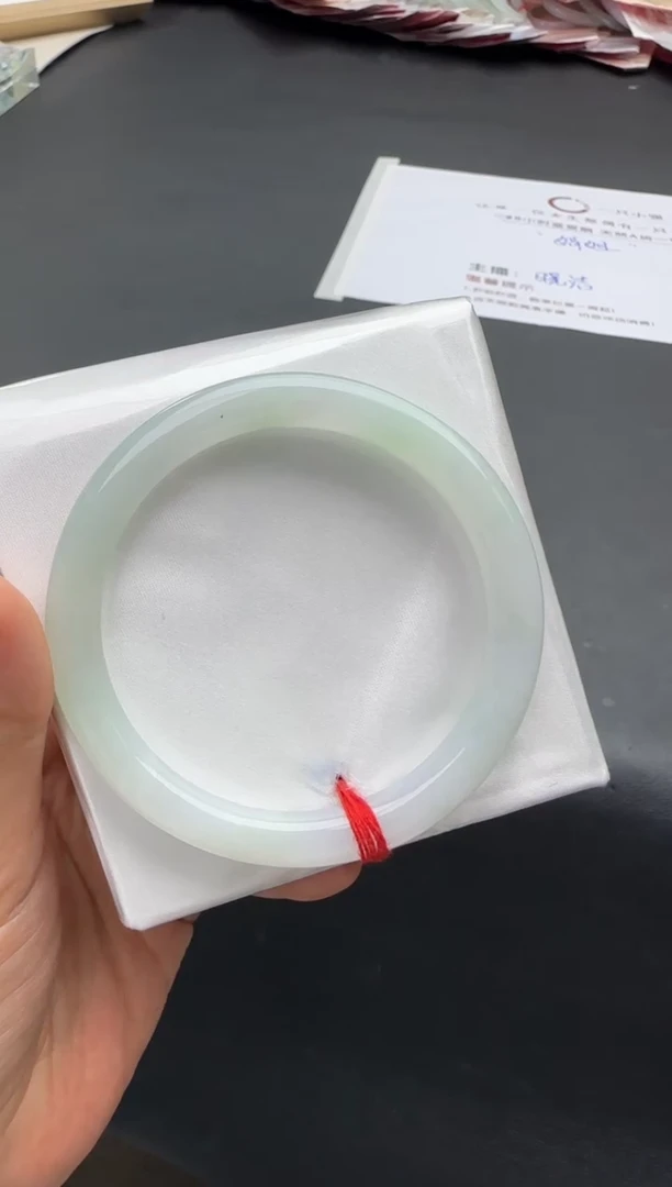 未镶嵌手镯翡翠MN10925-51细纹