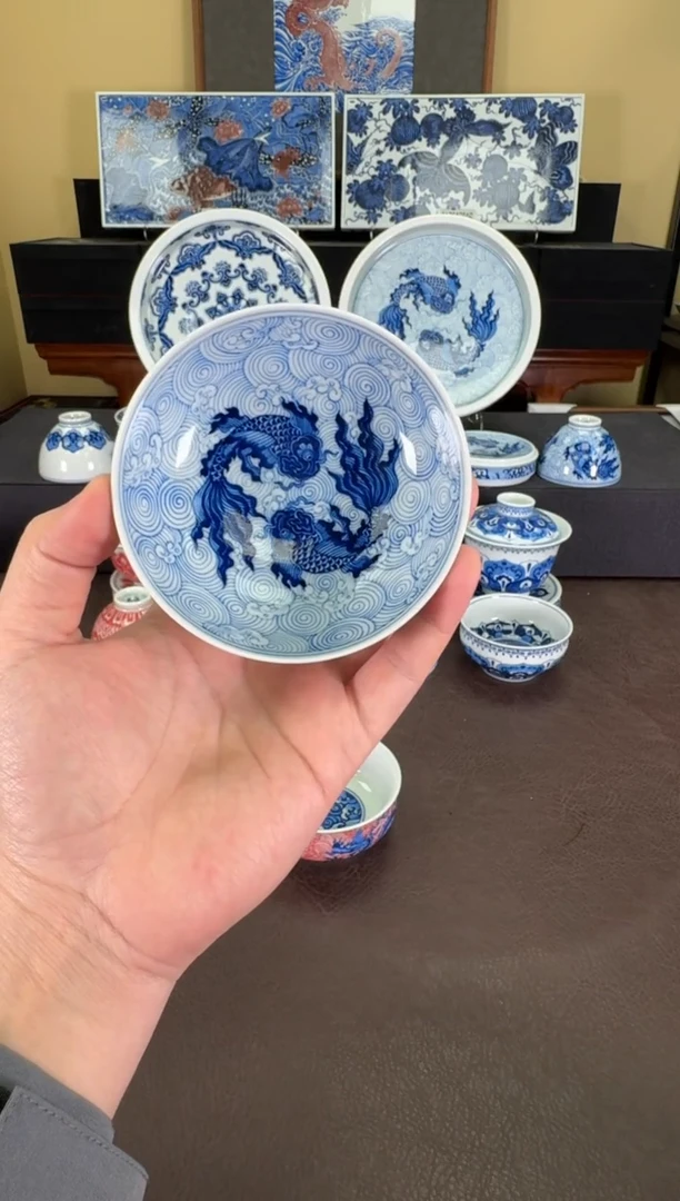 【闪购商品】羿器窑海水鲲普洱杯
