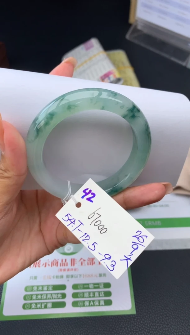 未镶嵌手镯翡翠手镯