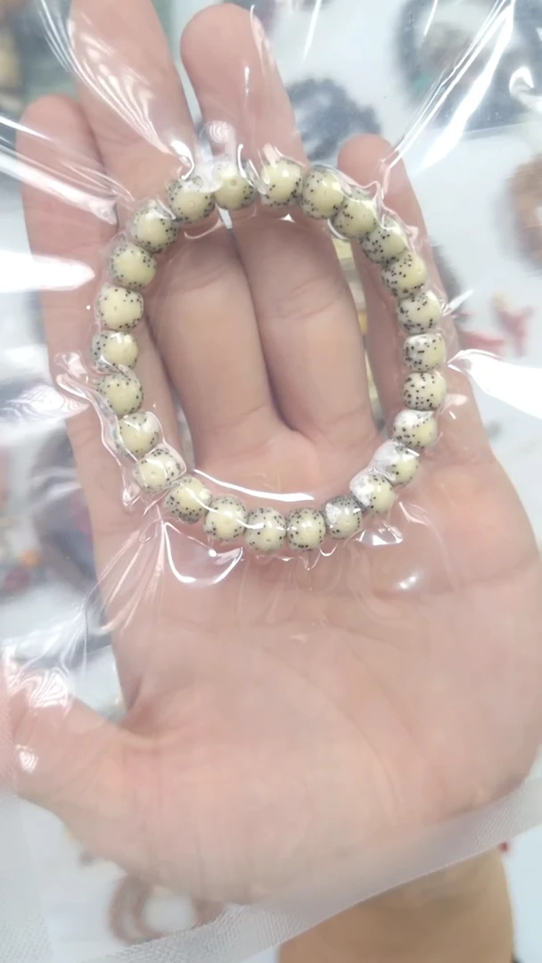 手串星月菩提糯冰正月超大眼睛8*7mm
