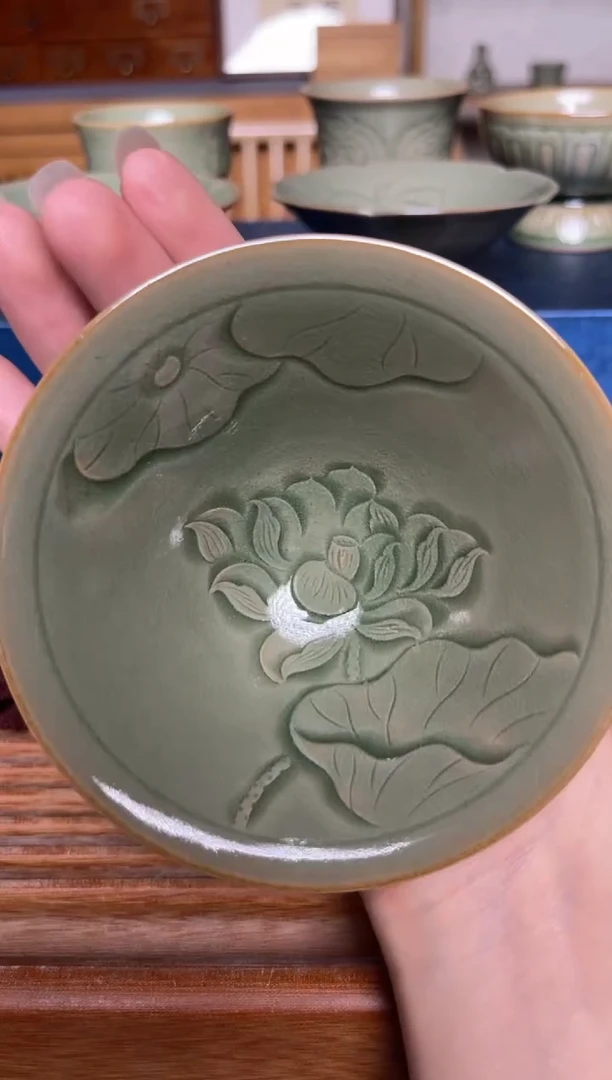 其他125耀州窑纯手工斗笠盏