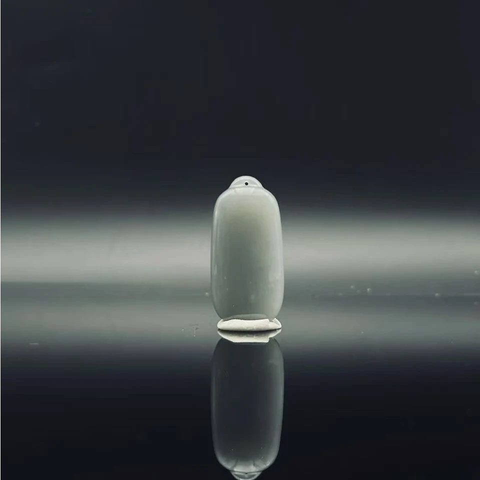 和田玉烟紫无事牌吊坠0986