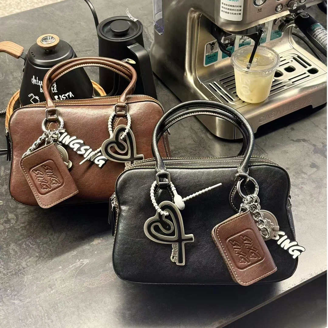 （千层吐司）SINGSING1979正品小众设计师原创包包大容量休闲斜挎包