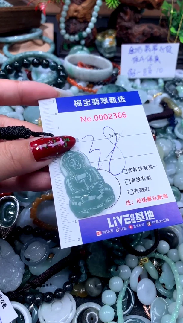 颈饰未镶嵌翡翠一翡翠A货