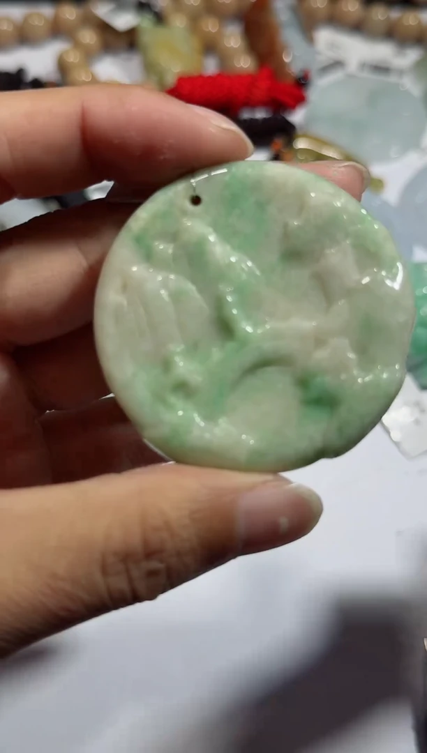 【闪购商品】翡翠吊坠(不含链)未镶嵌00001906