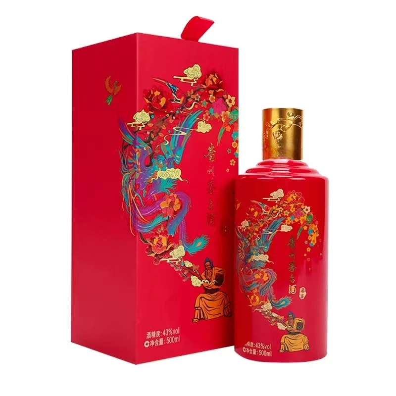 KWEICHOW MOUTAI/贵州茅台红喜宴（无标）43度500ml