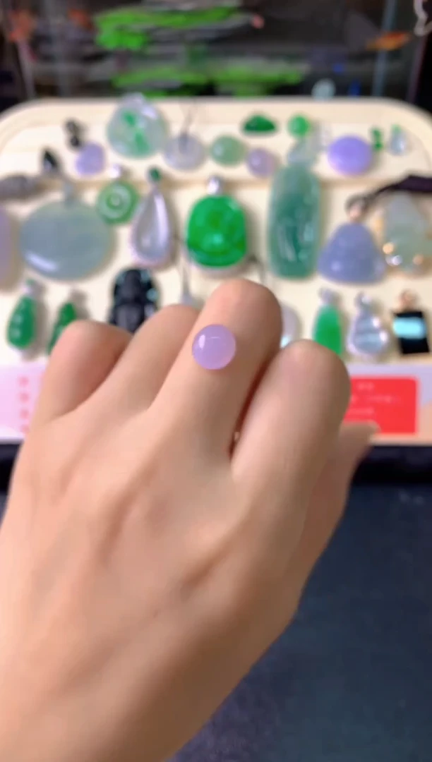 定制翡翠未镶嵌1裸玉（客户意向镶嵌）