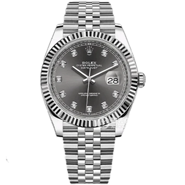 99新 Rolex/劳力士 老佛爷/劳力士126334/自动机械/18年全套/41mm