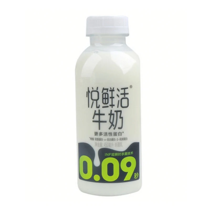 君乐宝悦鲜活牛奶 450ml/瓶