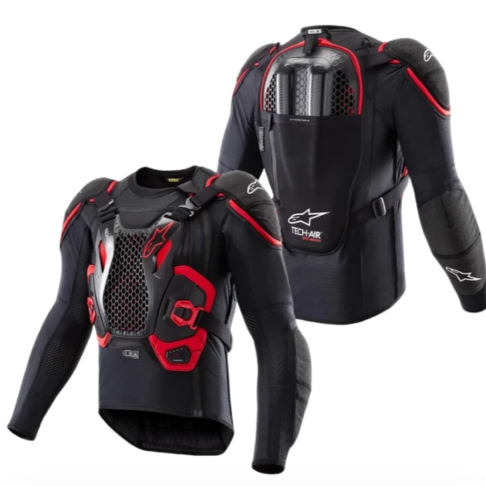 a星摩托车气囊护甲衣骑行服防摔专业越野气囊服护甲TECH AIR