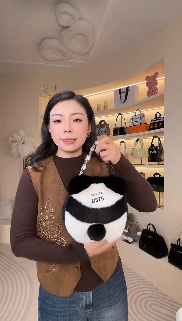 水貂毛【闪购商品】女包D875