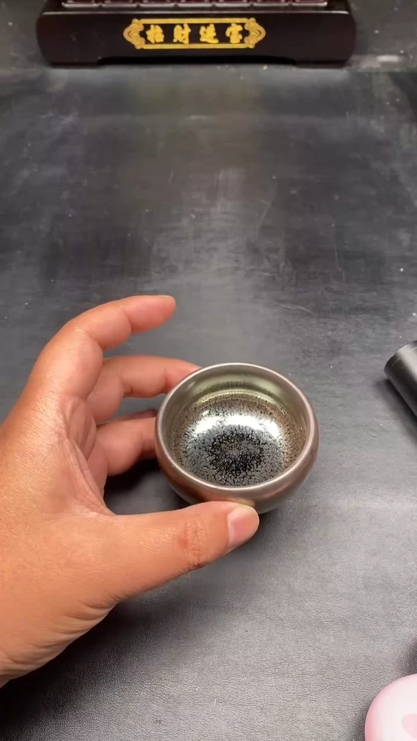 茶盏银油滴 禅定 精美主人杯