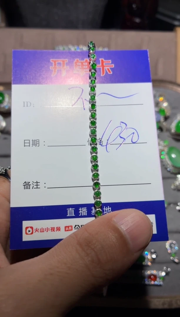 翡翠银S925镶嵌颈饰 定向 不点