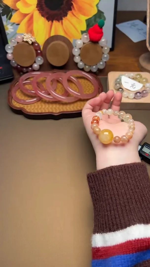 未镶嵌手串水晶1