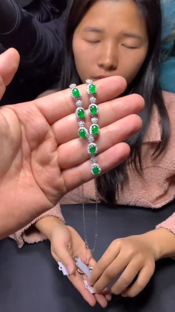 【闪购商品】翡翠项链未镶嵌0984701146/多样性发一