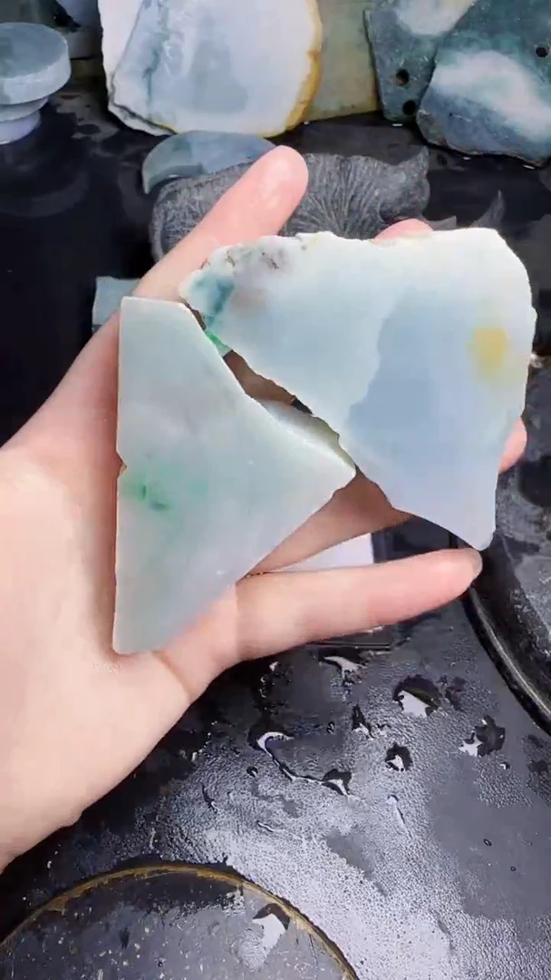 未镶嵌挂件翡翠天然翡翠024