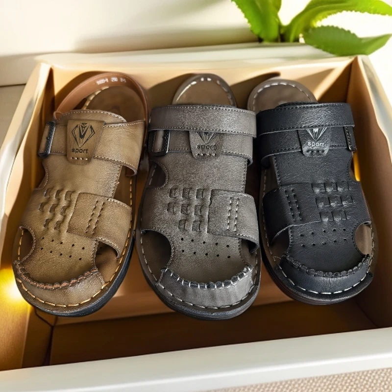 1600-1鞋子平底休闲沙滩鞋套筒时尚固特异松紧带半粒面透气64