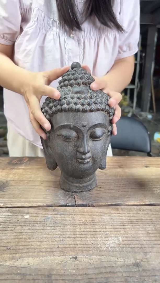 陶土【火山泥】小佛首