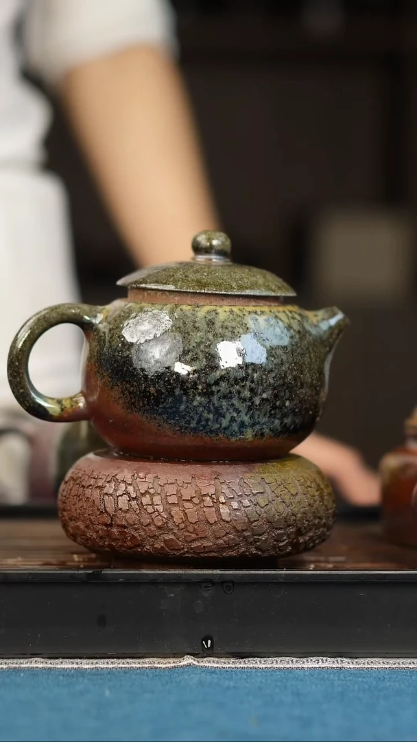 茶壶紫砂柴烧紫砂西施260cc