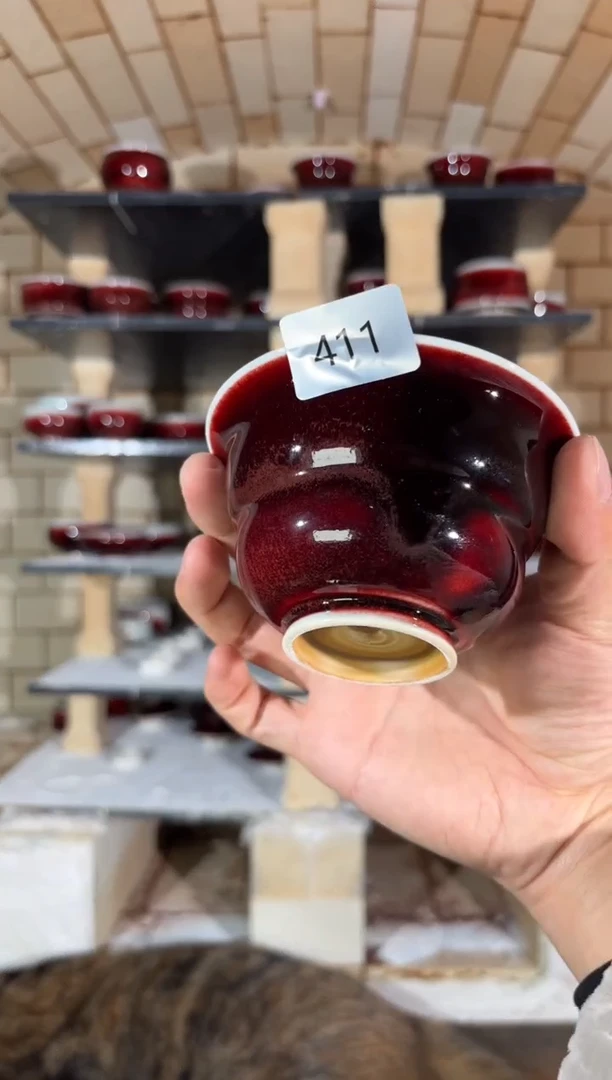 杯精品窑变钧瓷茶器