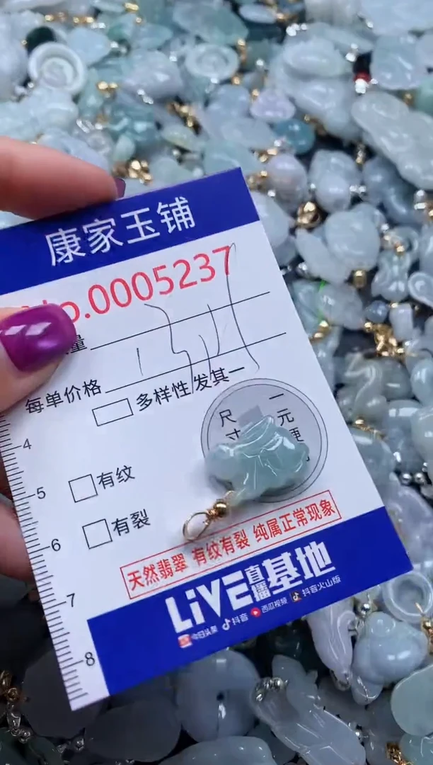 颈饰未镶嵌翡翠5237