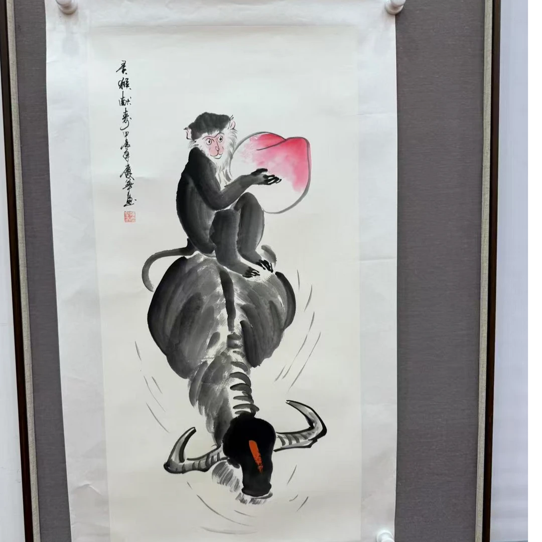 橱窗展示/大志文化WH/孙庆华老师/宣纸国画 /带证书