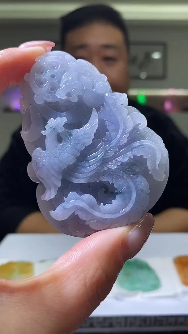 【闪购商品】定制翡翠未镶嵌18/0306/W/凤凰