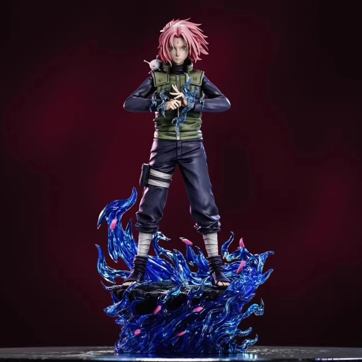 《肥陈GK》私人定制 忍者 小樱 春野樱 1/6 双头四手 GK雕像