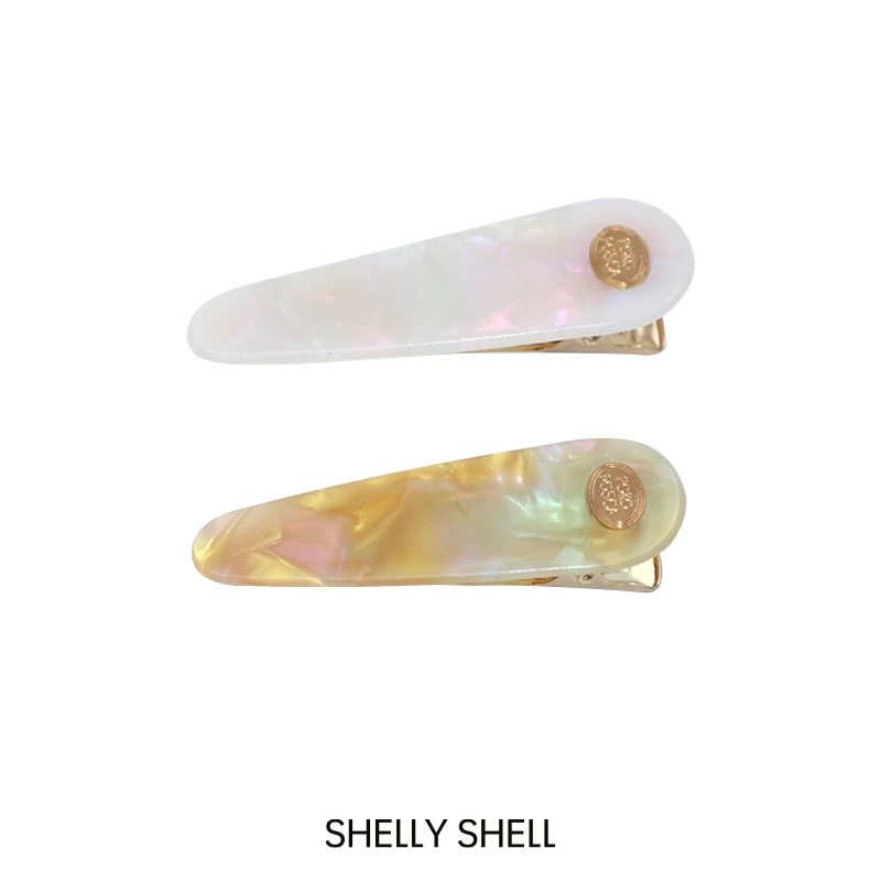 Shelly Shell加州落日发夹 小众设计百搭