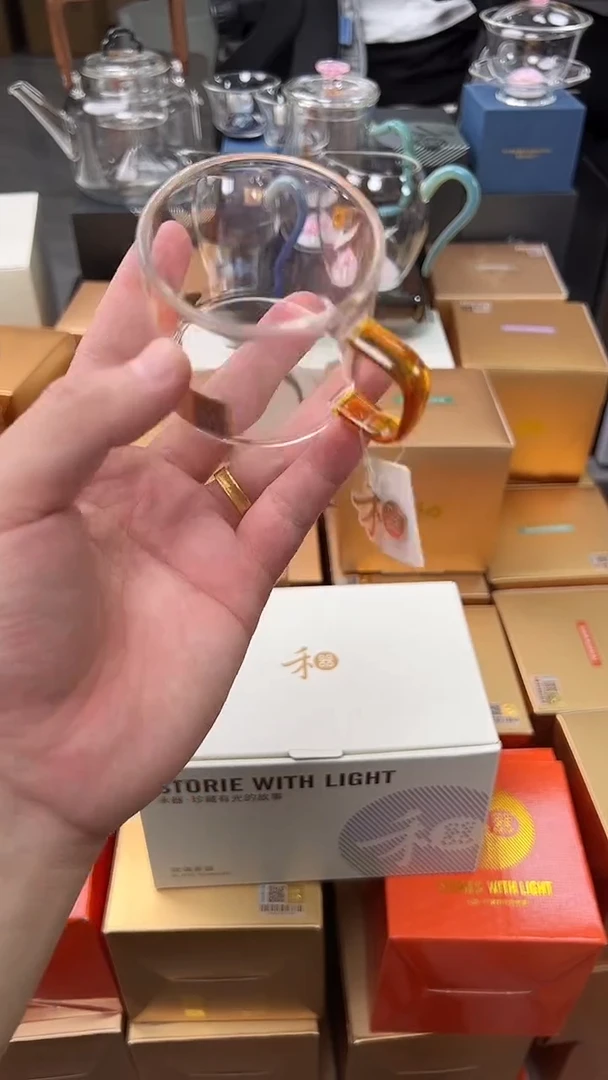 @@禾器晶彩清禾杯琥珀色1只