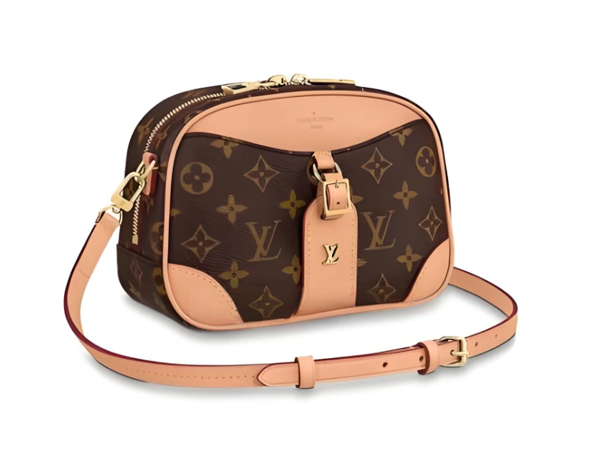 99新 LouisVuitton/路易威登 LV 苹果相机单肩斜挎包/通