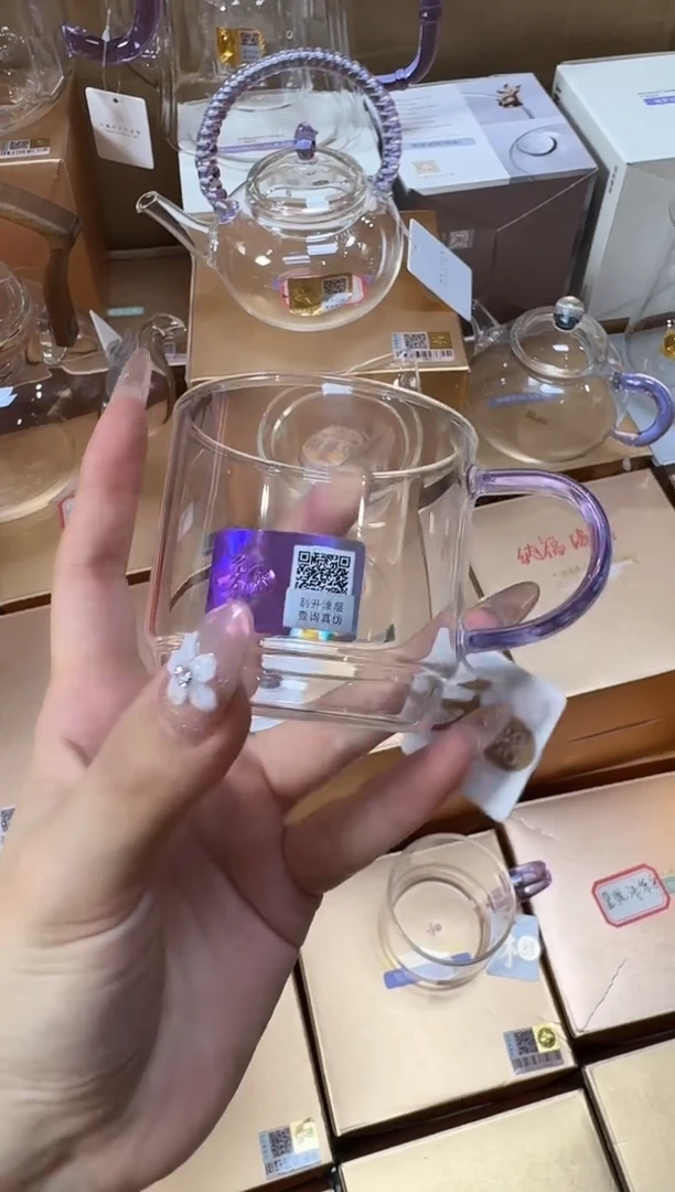@@禾器晶彩逸杯浅紫色