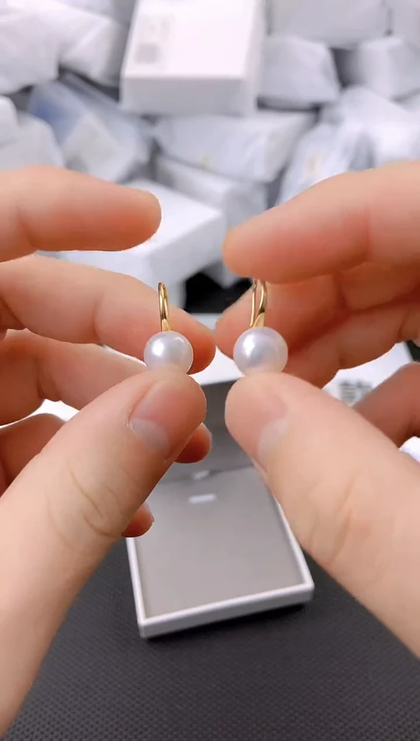 未镶嵌耳饰淡水珍珠ED1032