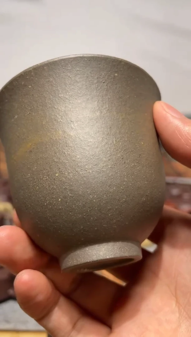 茶杯紫砂封釉台西青段铃铛杯