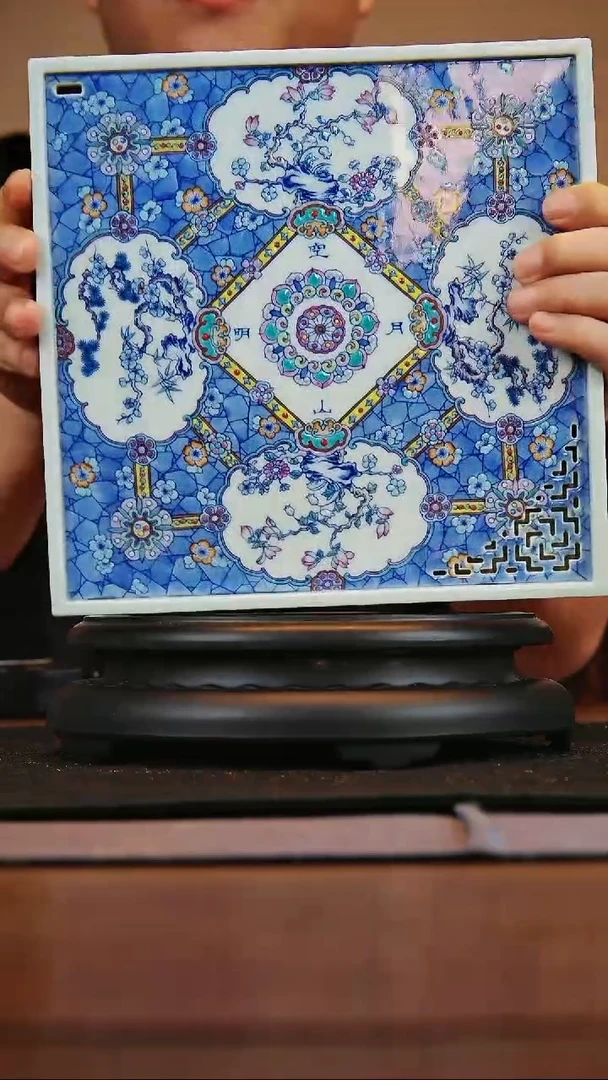 杯子空山明月手工手绘