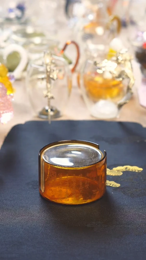 晶焱金标温茶器金