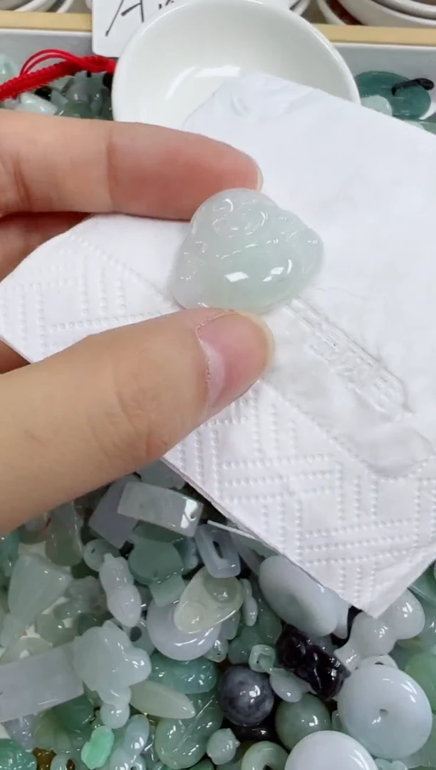 散珠翡翠49号链接，A货翡翠