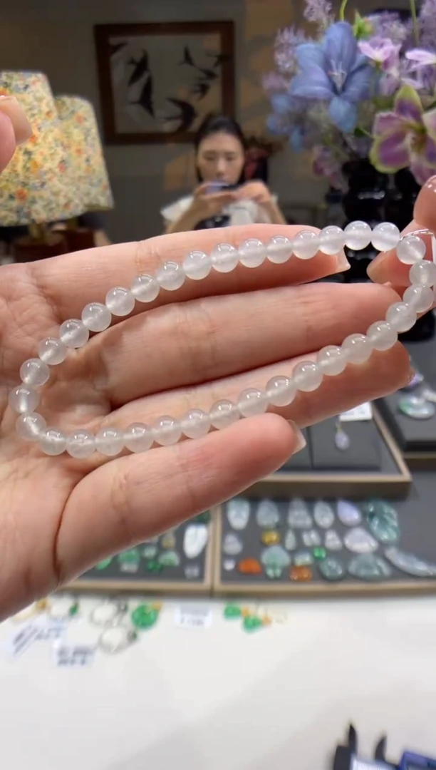 手链翡翠未镶嵌手串